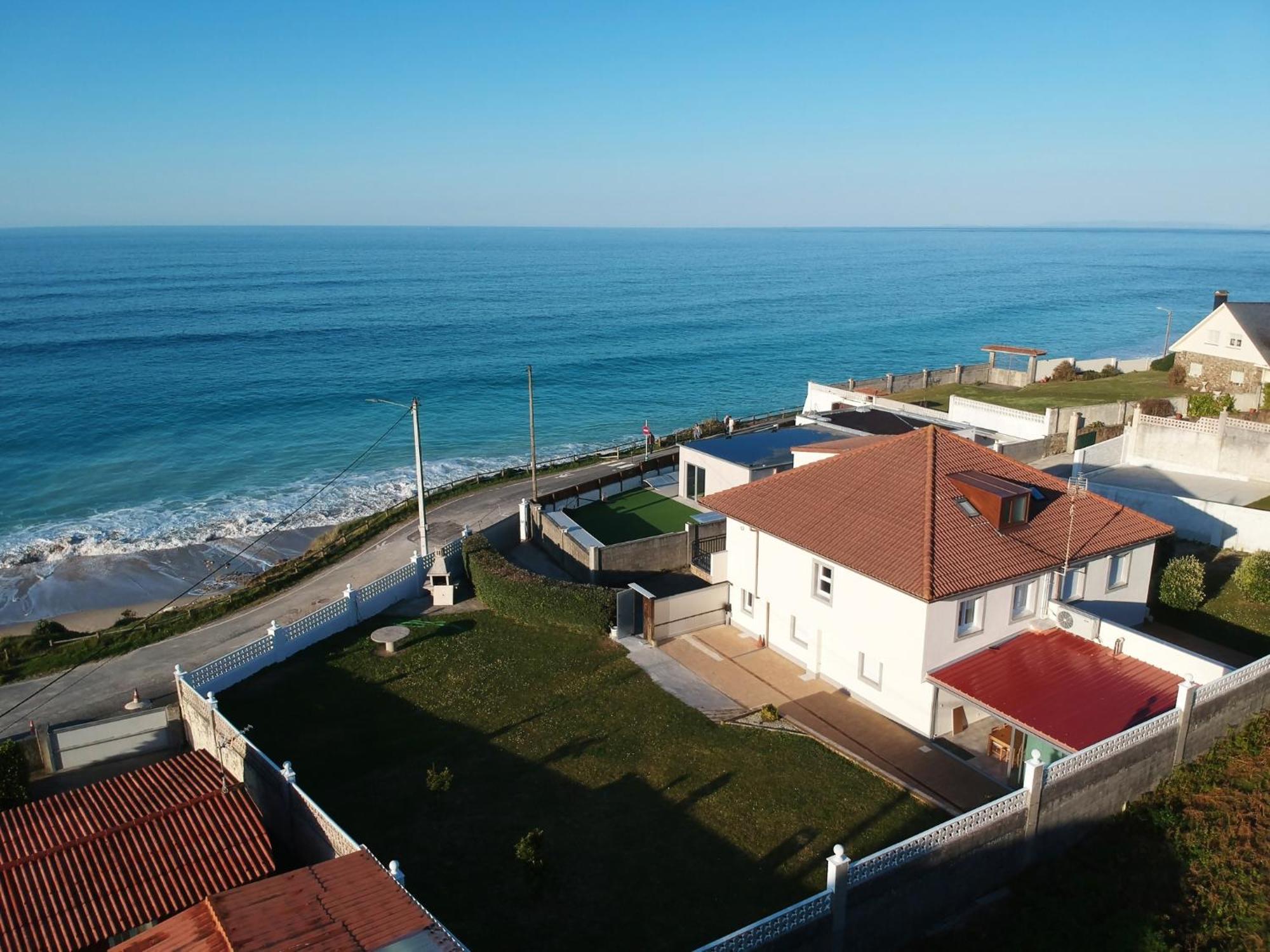 Ag Casa Vilamar En Primera Linea De Playa Razo Razo da Costa Eksteriør bilde